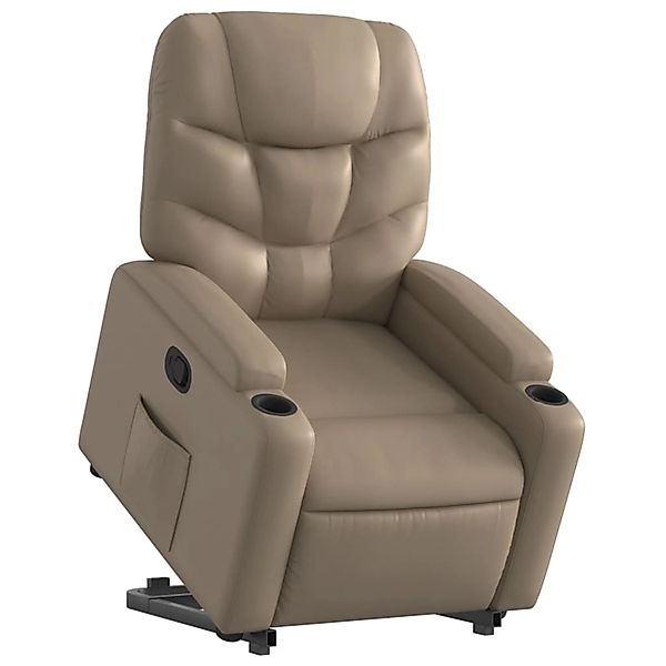 vidaXL Relaxsessel mit Aufstehhilfe Cappuccino-Braun Kunstleder Modell 13 günstig online kaufen