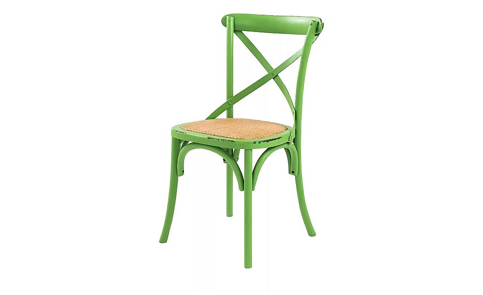 Stuhl im Used-Look  Hobart - grün - 50 cm - 88 cm - 55 cm - Sconto günstig online kaufen