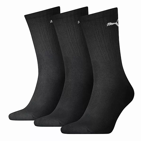 PUMA Unisex Sport-Socken, 3er Pack - Sport Crew Lightweigth, Tennissocken, günstig online kaufen