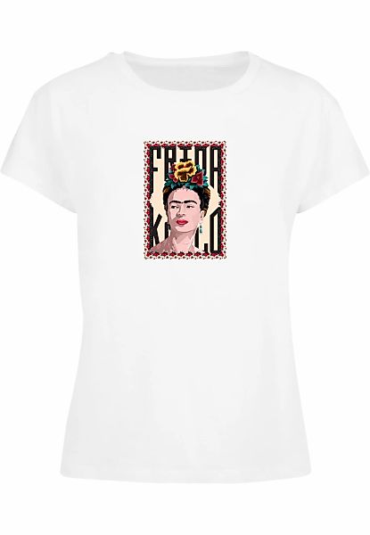 Merchcode T-Shirt "Merchcode Damen Ladies Frida Kahlo - Frame one Box Tee" günstig online kaufen