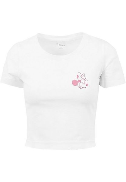 Merchcode T-Shirt Merchcode Damen Ladies Minnie Mouse Wink Tee (1-tlg) günstig online kaufen