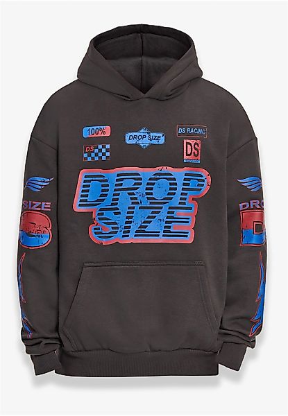 Dropsize Kapuzensweatshirt "Dropsize Herren Dropsize Heavy Oversize Racing günstig online kaufen