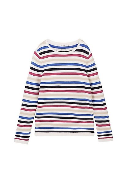 TOM TAILOR Strickpullover Pullover Strickpullover R-Neck (1-tlg) günstig online kaufen