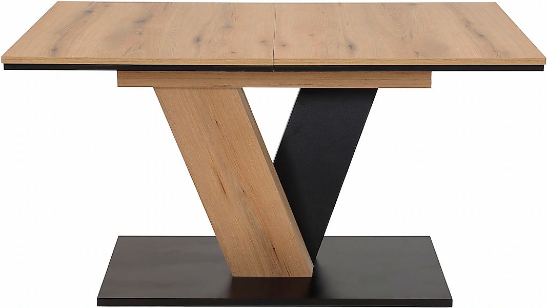 HELA Säulen-Esstisch "LUCY, ausziehbar 140cm auf 180cm, Synchronauszug, TOP günstig online kaufen