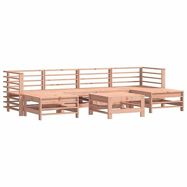 vidaXL 7-tlg Garten-Lounge-Set Massivholz Douglasie Modell 20 günstig online kaufen