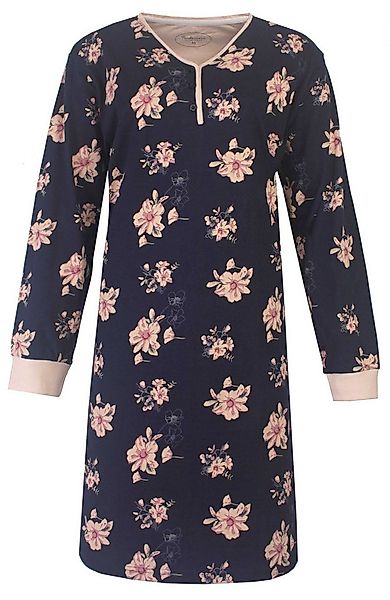 Tenderness Nachthemd Damen Schlafshirt mit langem Arm (1-tlg) Baumwolle günstig online kaufen