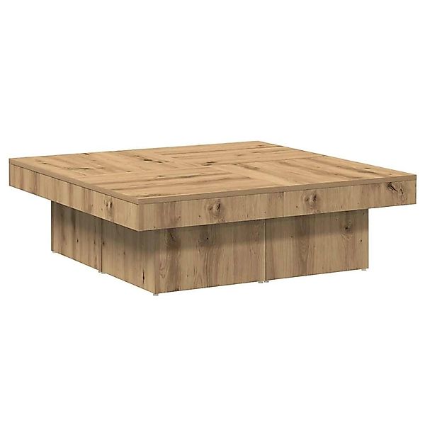 vidaXL Couchtisch Artisan-Eiche 90x90x28 cm Holzwerkstoff 856555 günstig online kaufen
