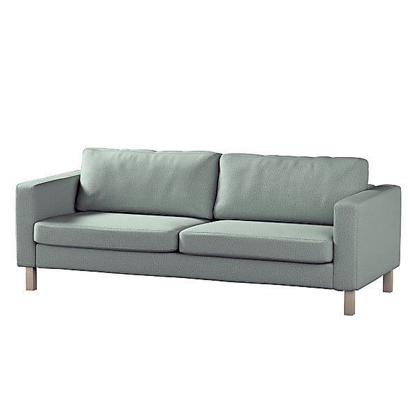 Bezug für Karlstad 3-Sitzer Sofa nicht ausklappbar, kurz, eukalyptusgrün, B günstig online kaufen
