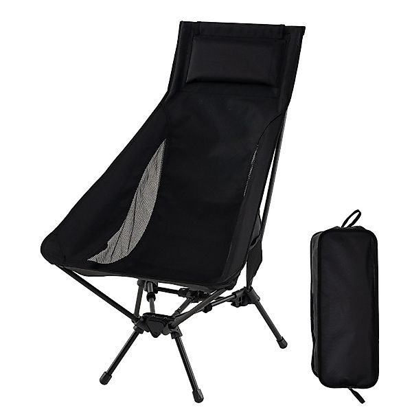 COSTWAY Campingstuhl, faltbarer Rucksackstuhl mit hoher günstig online kaufen