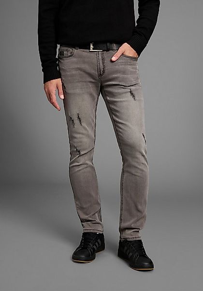 Bruno Banani Straight-Jeans Hutch gerade geschnittenes Bein, niedrige Leibh günstig online kaufen