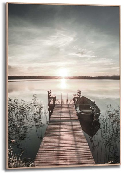 Reinders! Wandbild Slim Frame Wood 50x70 günstig online kaufen
