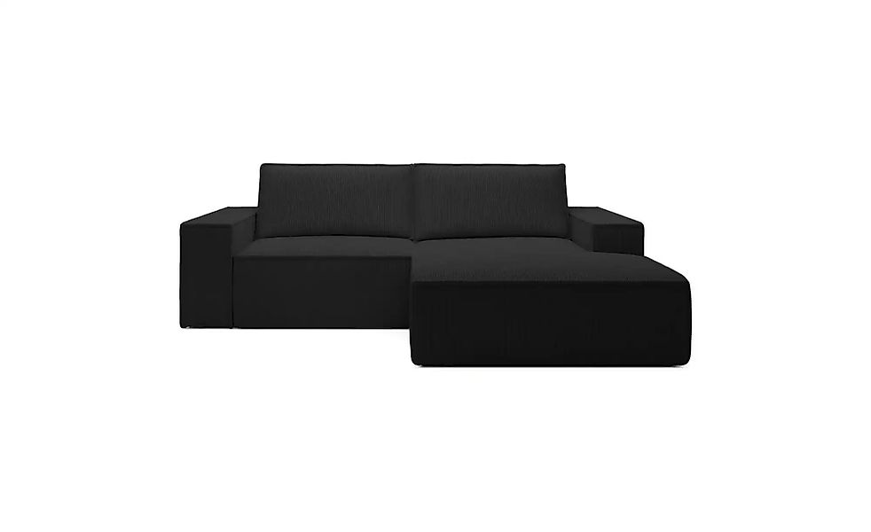 Selsey Ecksofa Farese Mini   ¦ schwarz ¦ Maße (cm): B: 240 H: 85 Polstermöb günstig online kaufen