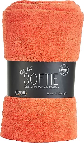 done. Wohndecke "Softie" Extra weiche Wohndecke aus softigem Teddy-Stoff, K günstig online kaufen