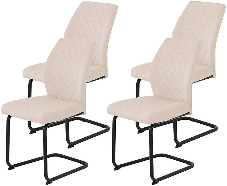 HELA Freischwinger "Freischwinger DALLAS 140kg belastbar, mit Rautensteppun günstig online kaufen