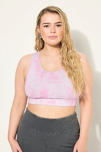 Studio Untold Bügel-BH Sport-Bustier Softcups Batik-Print günstig online kaufen