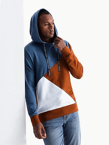 OMBRE Kapuzensweatshirt Klassisches Sweatshirt mit Kapuze für Männer günstig online kaufen