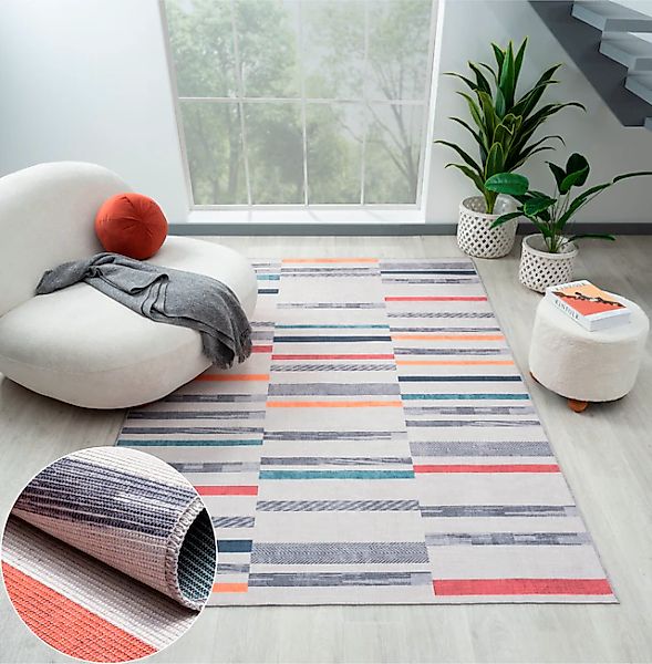Myflair Möbel & Accessoires Teppich "Hope, LAGERRÄUMUNG" bedruckt, modernes günstig online kaufen