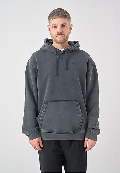 Cleptomanicx Kapuzensweatshirt Boxy Hooded Ligull Washed günstig online kaufen