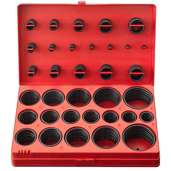 CCLIFE O Ring Sortiment 419 teilig NBR Dichtungsset Ø3-50mm Dichtringe Gumm günstig online kaufen