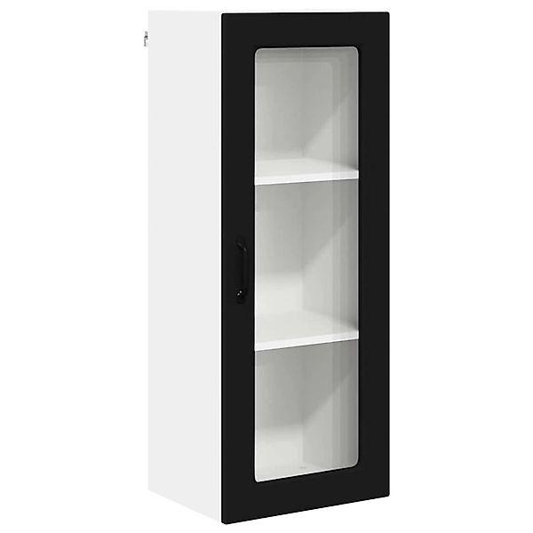 vidaXL Küchenwandschrank Schwarz 40 x 31 x 100 cm Holzwerkstoff 885446 günstig online kaufen