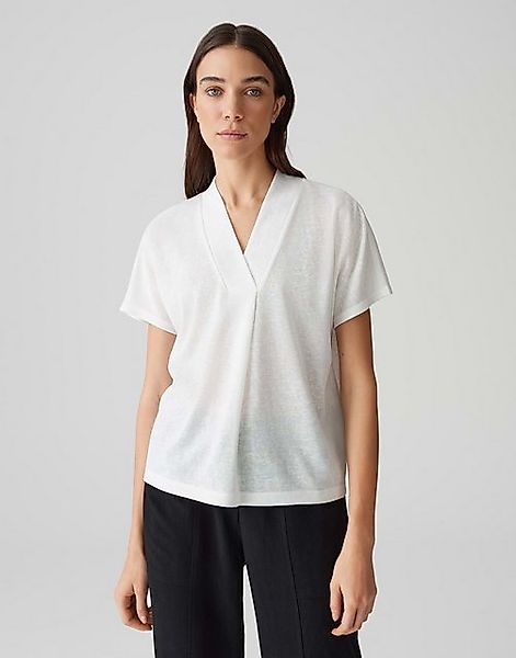 OPUS Kurzarmshirt SANZE aus Flammgarn günstig online kaufen