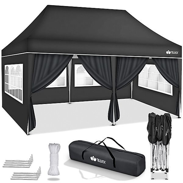 tillvex Partyzelt tillvex® Pavillon 3x6m Wasserdicht günstig online kaufen