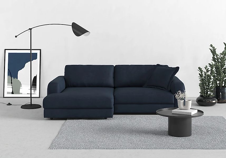 TRENDMANUFAKTUR Ecksofa "Bourbon, Mega Designsofa mit tollem Sitzkomfort, B günstig online kaufen