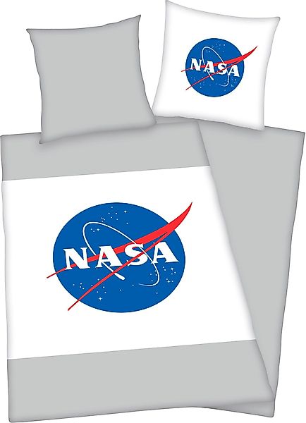 NASA Wendebettwäsche Nasa, Renforcé, 2 teilig günstig online kaufen