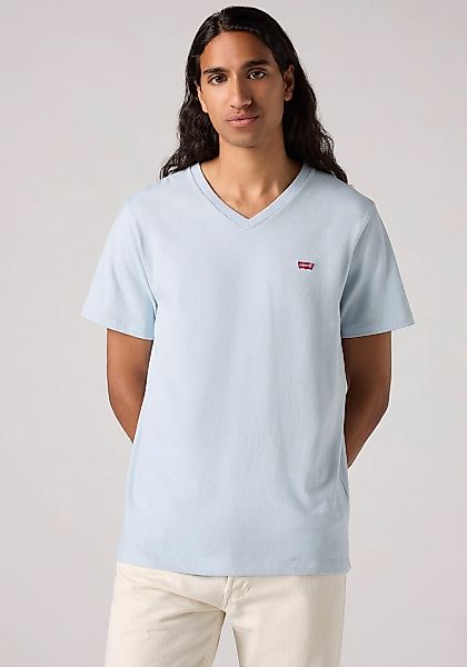 Levis V-Shirt "LE ORIGINAL HM VNECK" mit Logostickerei günstig online kaufen
