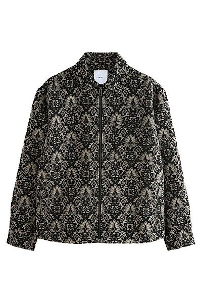 Next Hemdjacke Hemdjacke mit Reißverschluss und Medaillon-Print (1-St) günstig online kaufen