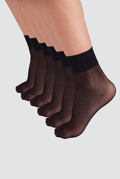 YSABEL MORA Feinsocken (6 Paar) elastisches Bündchen günstig online kaufen
