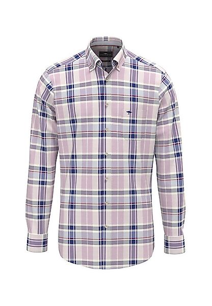 FYNCH-HATTON Langarmhemd mit Brusttasche und Button-down-Kragen günstig online kaufen