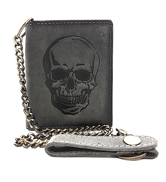 JOCKEY CLUB Geldbörse Skull, echt Leder, günstig online kaufen