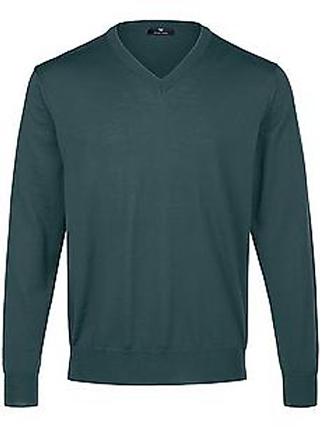 V-Pullover Peter Hahn türkis günstig online kaufen