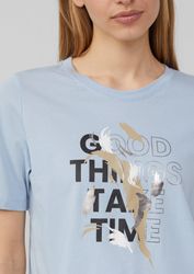 s.Oliver Kurzarmshirt T-Shirt Jerseyshirt aus Baumwolle günstig online kaufen