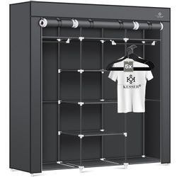 KESSER Kleiderschrank Stoffschrank Stabil mit Kleiderstange günstig online kaufen