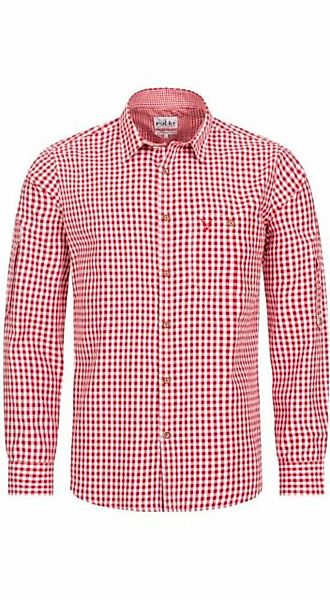 Nübler Trachtenhemd Trachtenhemd Langarm Sepp in Rot von Nübler günstig online kaufen