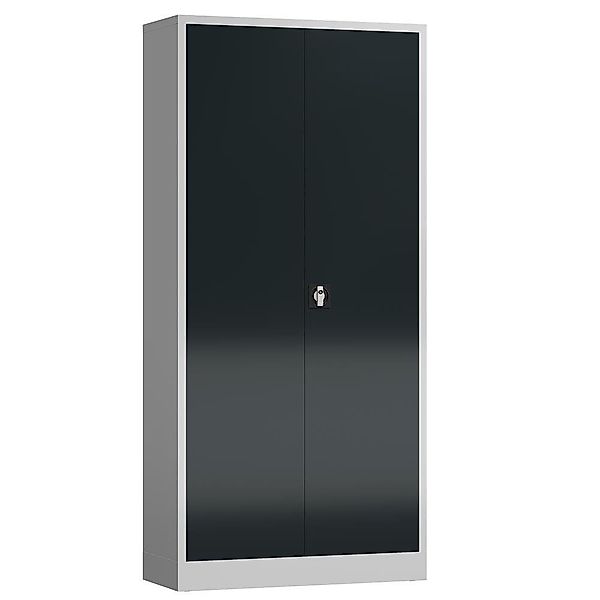 Steelboxx Mehrzweckschrank Aktenschrank195x92x50cm Büro Metallschrank Mehrz günstig online kaufen