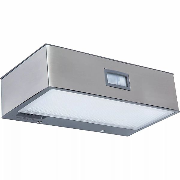 Lutec LED-Außenwandleuchte Brick 150 lm 4,8 x 18 x 9,5 cm Edelstahl günstig online kaufen