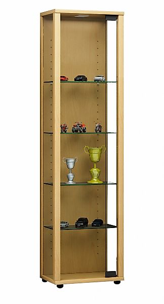 VCM Standvitrine "Holz Glas Stand Vitrine Sammelvitrine Edana Mini" 1 Stk. günstig online kaufen