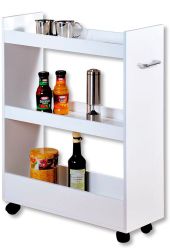 KESPER® Küchenwagen Nischenregal, weiß, FSC günstig online kaufen