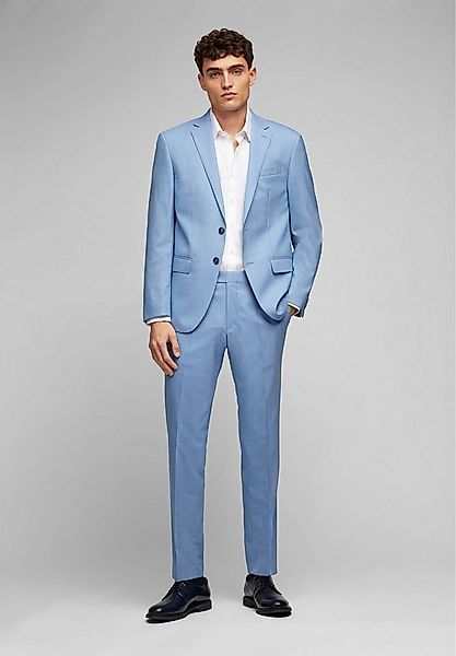 HECHTER PARIS Anzug SUIT MODERN FIT (2-tlg) Aus mikrostrukturiertem, zweifa günstig online kaufen