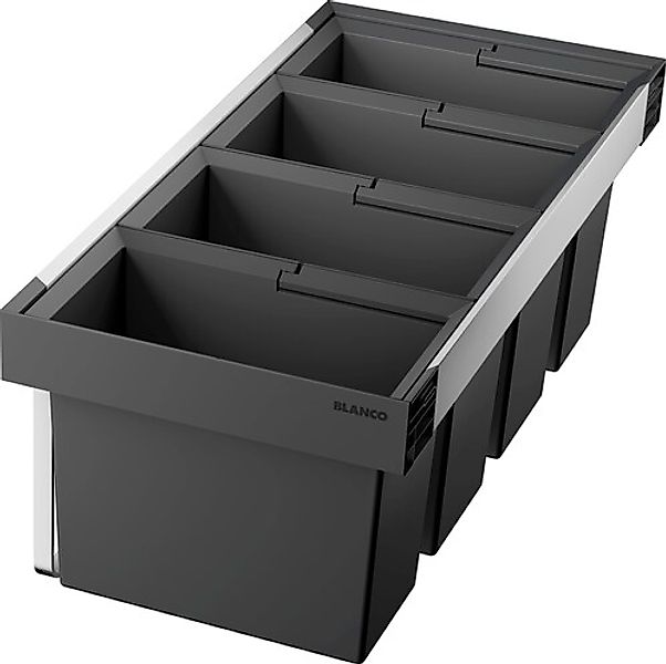 Blanco Mülltrennsystem »Flexon II 90/4«, 4 Behälter, Kunststoff, Stahlblech günstig online kaufen