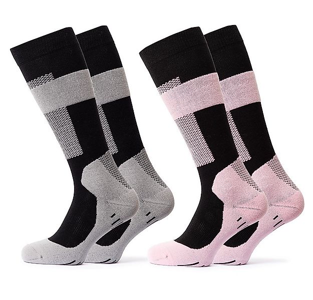 OCCULTO Skisocken Damen Kompressions Skisocken 2er Pack (Model: Taylor) (2- günstig online kaufen