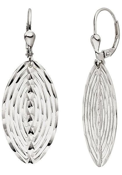 JOBO Paar Ohrhänger Ohrringe hängend 43 mm lang, 925 Silber rhodiniert günstig online kaufen