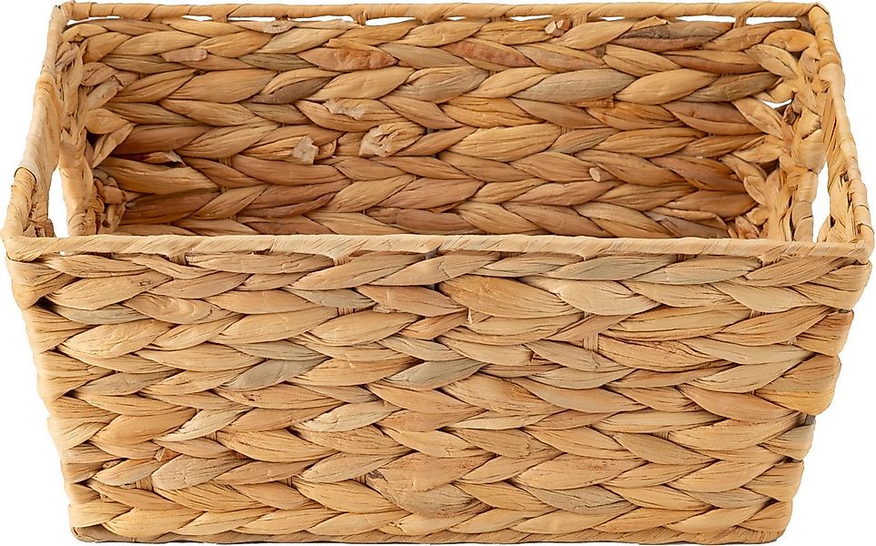 ECHTWERK Aufbewahrungskorb Rechteckiger Flechtkorb (1 St), aus Wasserhyazin günstig online kaufen