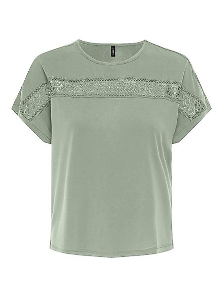 ONLY Kurzarmshirt ONLFREE LIFE S/S LACE günstig online kaufen