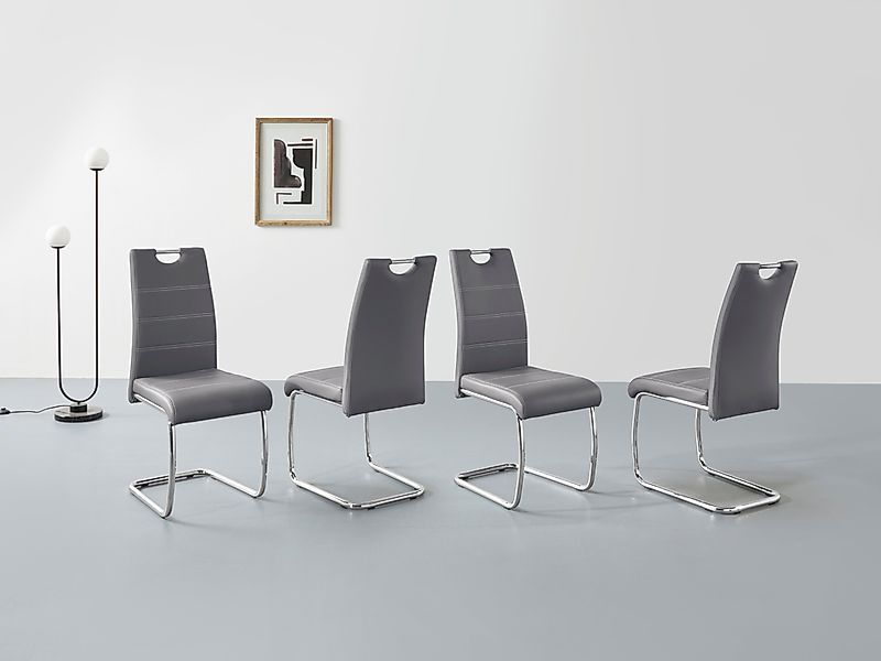 HELA Freischwinger Flora, Esszimmerstühle (Set, 4 günstig online kaufen
