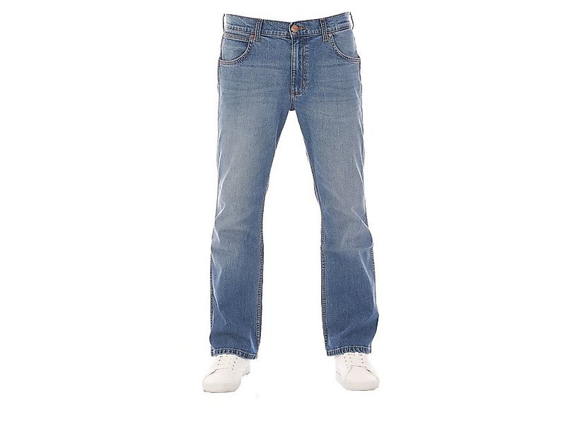 Wrangler Bootcut-Jeans Herren Jeanshose Jacksville Boot Cut Denim Hose mit günstig online kaufen