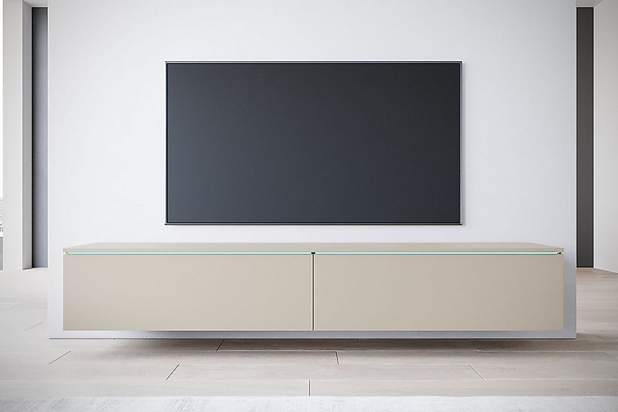 Home affaire Lowboard LOWBOARD VERA, wahlweise mit oder ohne Beleuchtung, M günstig online kaufen